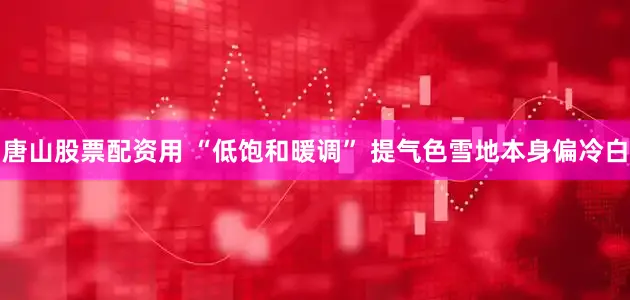 唐山股票配资用 “低饱和暖调” 提气色雪地本身偏冷白